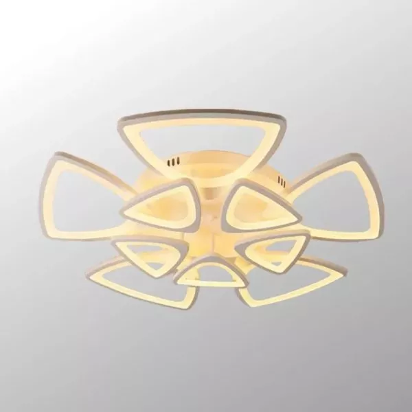 Đèn Ốp Trần Hiện Đại, Thiết Kế Hình Cánh Quạt Ot-046