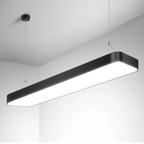 Đèn Thả Máng Thả Văn Phòng Mặt 20Cm, Bo Cạnh Tvp-1104