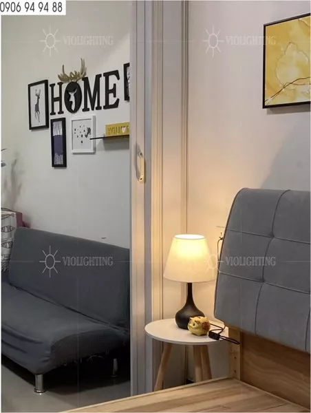 Đèn Bàn Hiện Đại, Chụp Vải Giá Rẻ Db-363