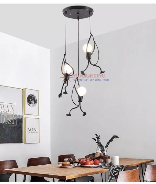 Đèn Thả Sắt Độc Đáo, Giá Rẻ Tdc-167