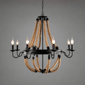 Đèn thả sắt phong cách cơ khí TDC-103