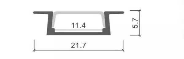 Thanh Nhôm Định Hình T2206