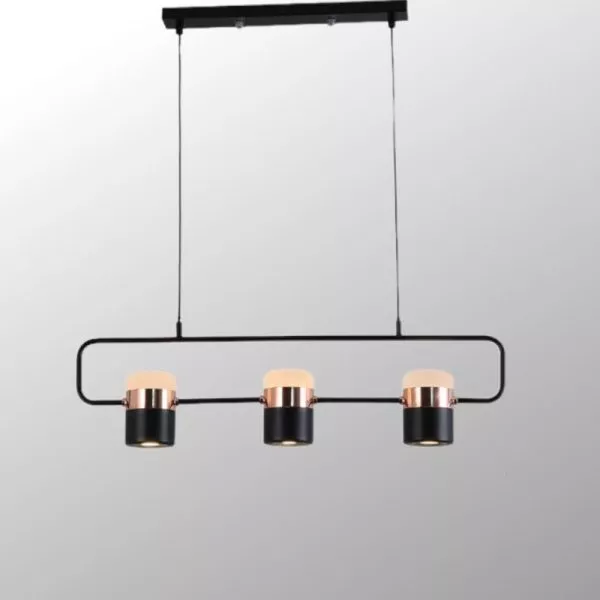 Đèn Thả Decor - Thiết Kế Kiểu Ngang, Led 3 Bóng Hiện Đại Tdc-108/3