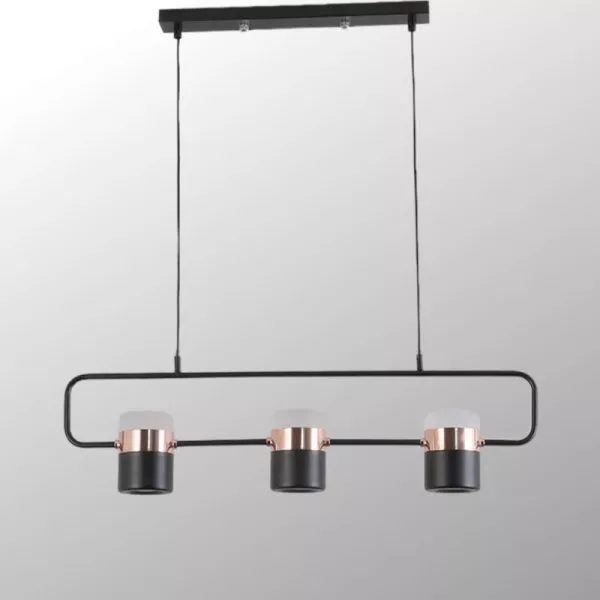 Đèn Thả Decor - Thiết Kế Kiểu Ngang, Led 3 Bóng Hiện Đại Tdc-108/3