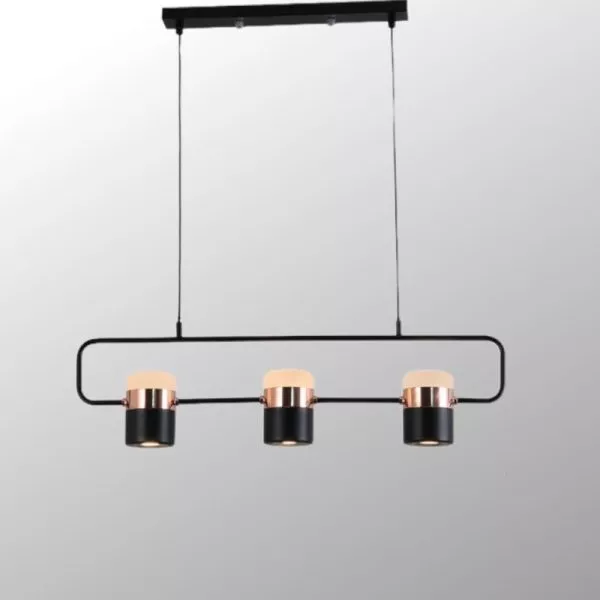 Đèn Thả Decor - Thiết Kế Kiểu Ngang, Led 3 Bóng Hiện Đại Tdc-108/3
