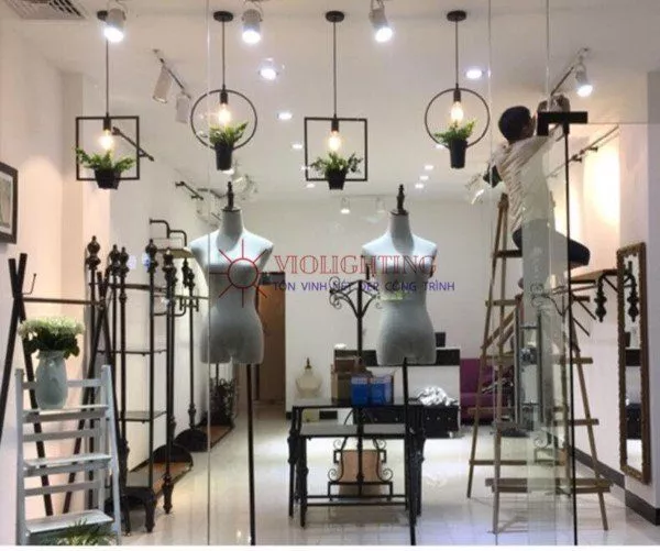 Đèn Thả Sắt, Trồng Cây Giá Rẻ Tdc-23