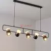 Đèn thả decor - thiết kế ngang 5 bóng, led 3 chế độ hiện đại TDC-108/5