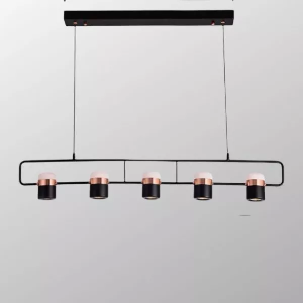Đèn Thả Decor - Thiết Kế Ngang 5 Bóng, Led 3 Chế Độ Hiện Đại Tdc-108/5