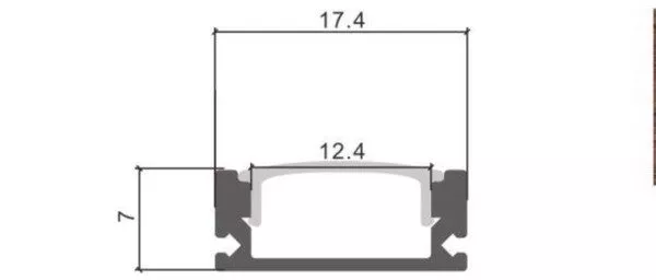 Thanh Nhôm Định Hình U1707