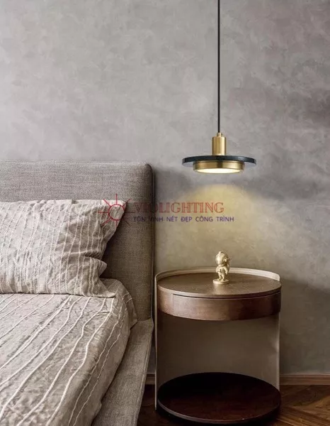 Đèn Thả Decor - Đá Cẩm Thạch Xanh Nghệ Thuật Tdc-155