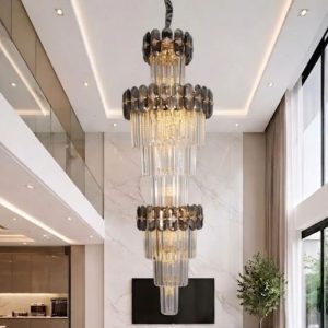 Đèn trang trí thông tầng-sảnh phong cách tân cổ-phale phối cao cấp DC-117