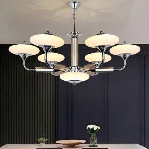Đèn gắn trần phòng khách-bàn ăn, kiểu Bắc Âu, Led hiện đại DC-2034