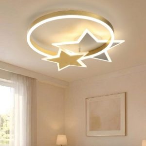 Đèn ốp trần hiện đại, thiết kế ngôi sao OT-028
