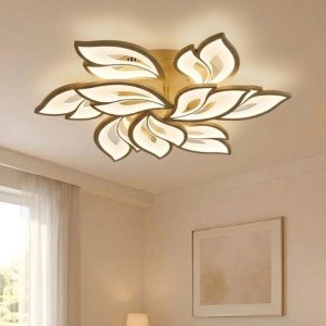 Đèn ốp trần hiện đại, thiết kế hình bông hoa OT-051