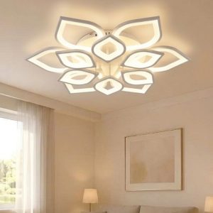 Đèn ốp trần hiện đại, thiết kế hình bông hoa OT-055