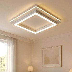 Đèn ốp trần hiện đại, thiết kế ô vuông đơn giản OT-081