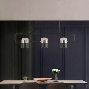 Đèn thả decor – thiết kế kiểu ngang, led 3 bóng hiện đại TDC-108/3