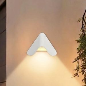 Đèn tường Led hiện đại ngoài trời, hắt 1 đầu, thiết kế nghệ thuật VNT-318