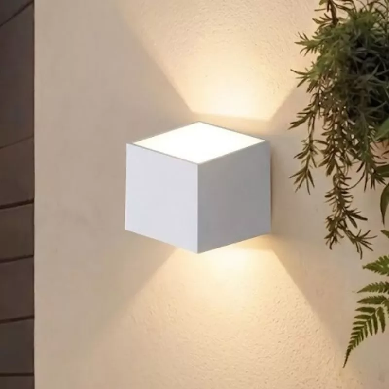 Đèn tường Led hiện đại ngoài trời, hắt 2 đầu, thiết kế nghệ thuật VNT-347 - Hình ảnh 2