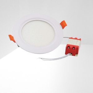 Đèn âm trần panel mỏng, mặt lỏm 6wat-9wat-12wat-18wat as trắng, giá rẻ HC-ATML