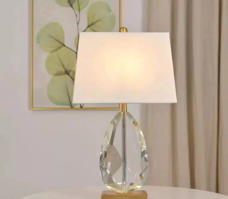 Đèn Bàn Chao Vải Trắng, Thân Phale Cao Cấp Db-346 - Hình Ảnh 2