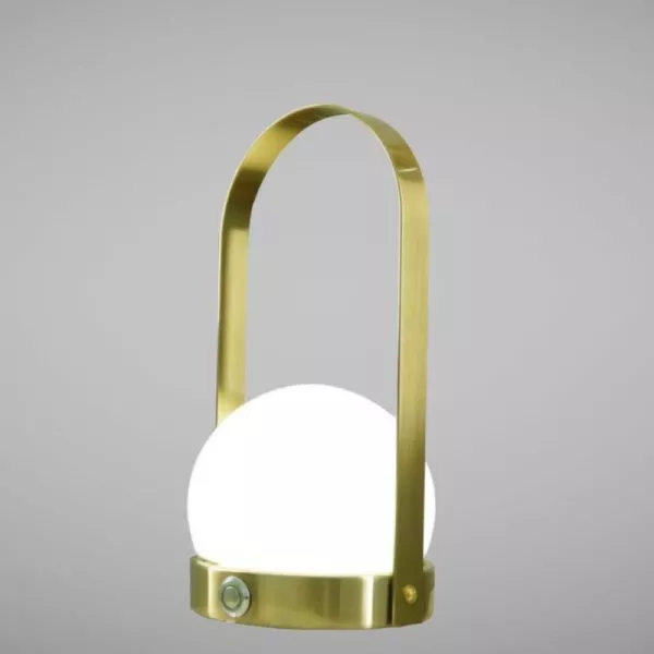 Đèn Bàn Thiết Kế Mặt Trăng Nghệ Thuật, Pin Sạc Tích Điện Db-344