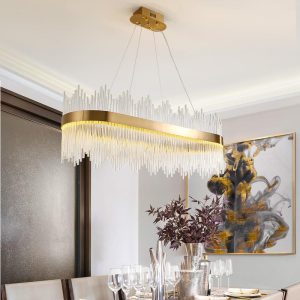 Đèn chùm phale, thiết kế thả ngang DC-202