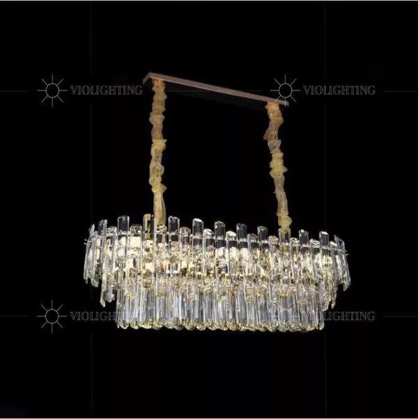 Đèn Gắn Trần Phòng Khách-Bàn Ăn Dạng Ngang,Phale Trắng Cao Cấp Dc-1051