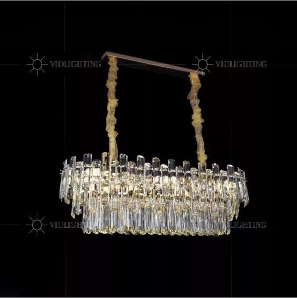 Đèn Gắn Trần Phòng Khách-Bàn Ăn Dạng Ngang,Phale Trắng Cao Cấp Dc-1051