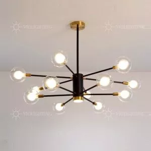 Đèn gắn trần phòng khách-bàn ăn hiện đại 12 bóng DC-1440