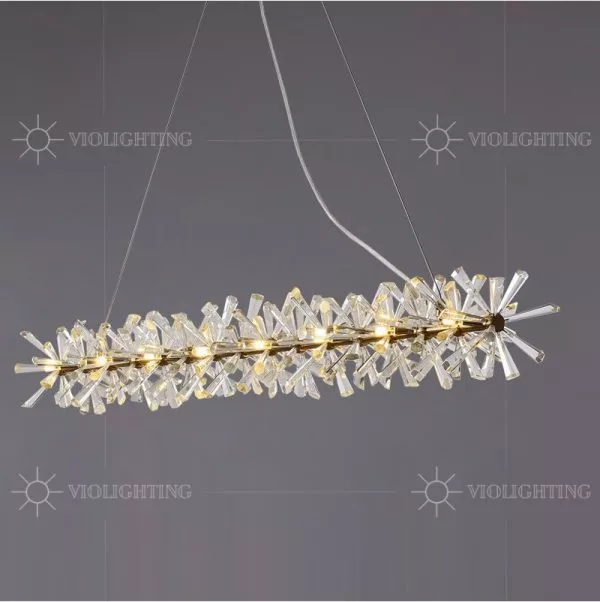 Đèn Gắn Trần Phòng Khách-Bàn Ăn Kiểu Ngang, Phale Cao Cấp Dc-1036