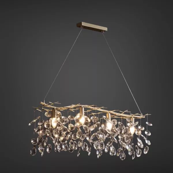 Đèn Gắn Trần Phòng Khách-Bàn Ăn, Kiểu Serip Thân Ngang Giá Rẻ  Dc-1079