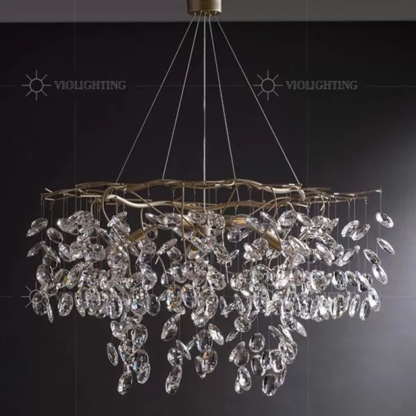 Đèn Gắn Trần Phòng Khách-Bàn Ăn, Kiểu Serip Tròn Nghệ Thuật  Dc-1078