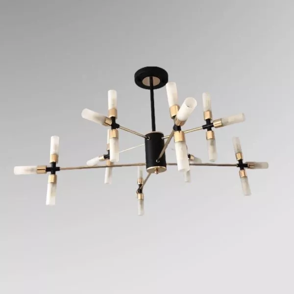 Đèn Gắn Trần Phòng Khách-Bàn Ăn, Ống Thủy Tinh Hiện Đại Dc-138