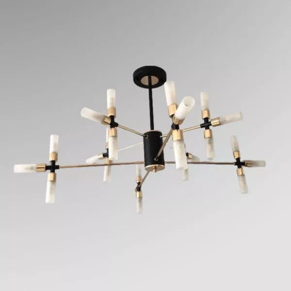 Đèn Gắn Trần Phòng Khách-Bàn Ăn, Ống Thủy Tinh Hiện Đại Dc-138