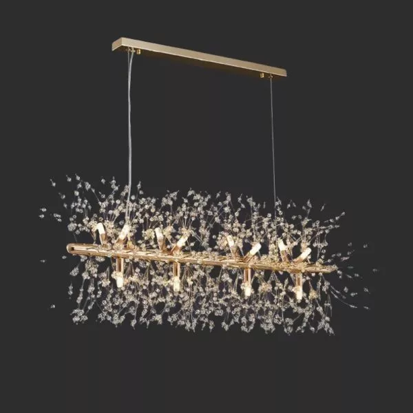 Đèn Gắn Trần Phòng Khách-Bàn Ăn, Thanh Ngang, Kiểu Hoa Bồ Công Anh Tdc-1254