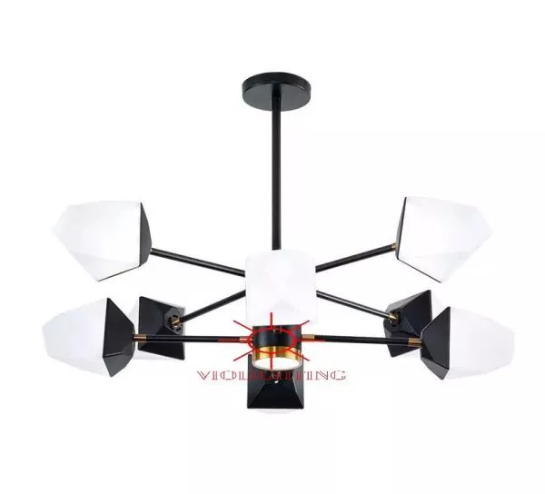 Đèn Gắn Trần Phòng Khách-Bàn Ăn,8 Bóng Led Hiện Đại Giá Rẻ Dc-141