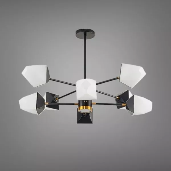 Đèn Gắn Trần Phòng Khách-Bàn Ăn,8 Bóng Led Hiện Đại Giá Rẻ Dc-141