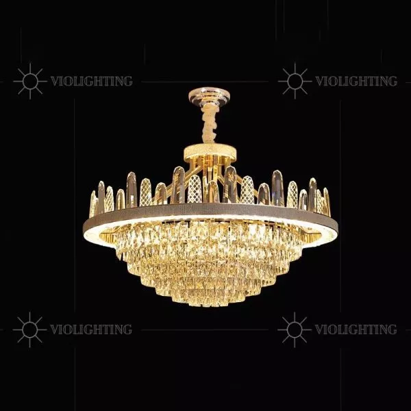 Đèn Gắn Trần Phòng Khách-Bàn Ăn,Phale Kiểu Đá Cao Cấp Dc-1067