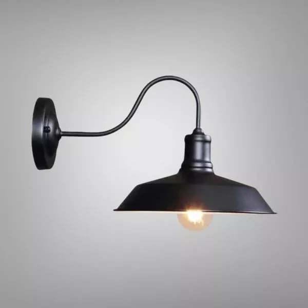 Đèn Gắn Tường Decor Giá Rẻ, Thiết Kế Chụp Sắt Vdc-542