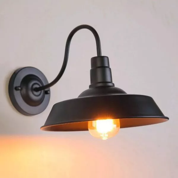 Đèn Gắn Tường Decor Giá Rẻ, Thiết Kế Chụp Sắt Vdc-542