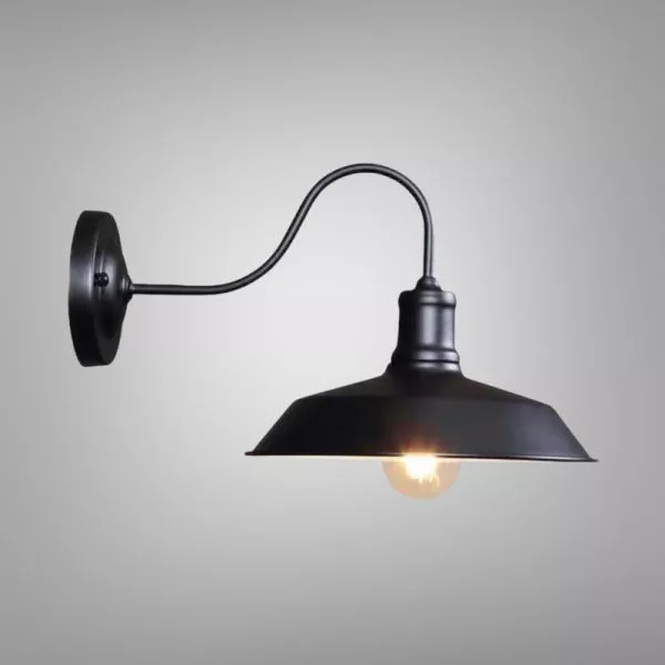 Đèn Gắn Tường Decor Giá Rẻ, Thiết Kế Chụp Sắt Vdc-542