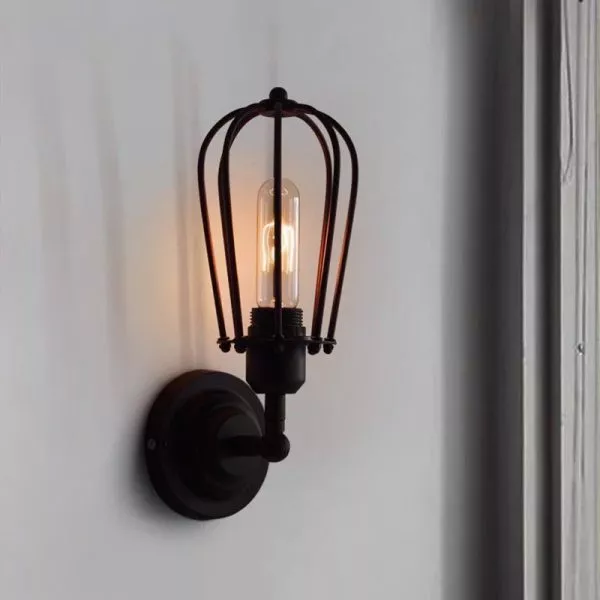Đèn Gắn Tường Decor Giá Rẻ Thiết Kế Lồng Sắt Vdc-510