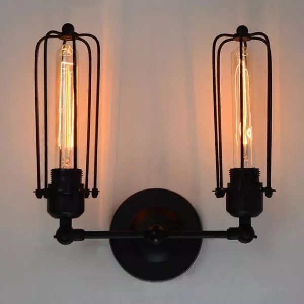 Đèn Gắn Tường Decor Giá Rẻ Thiết Kế Lồng Sắt Vdc-512