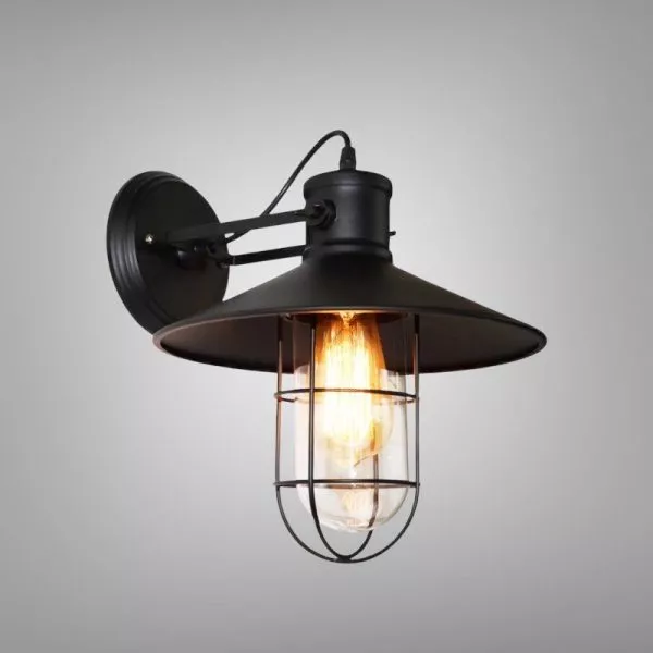 Đèn Gắn Tường Decor Giá Rẻ,Thiết Kế Chụp Sắt Vdc-517