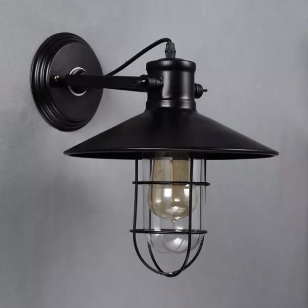 Đèn Gắn Tường Decor Giá Rẻ,Thiết Kế Chụp Sắt Vdc-517