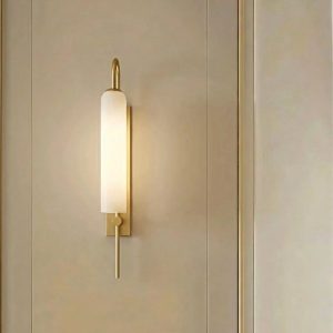 Đèn gắn tường Decor, ống thủy tinh phối kim loại nghệ thuật VDC-612