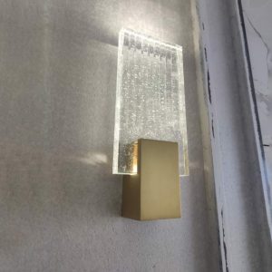 Đèn gắn tường decor, phale miếng, tạo hình giọt nước cao cấp VDC-594
