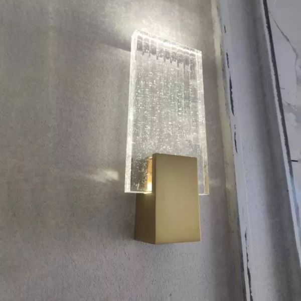 Đèn Gắn Tường Decor, Phale Miếng, Tạo Hình Giọt Nước Cao Cấp Vdc-594