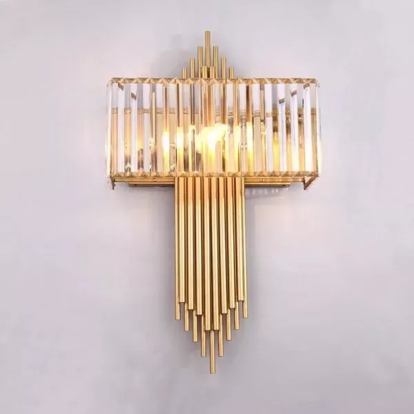 Đèn Gắn Tường Decor, Phale Thẻ Phối Khung Kim Loại Nghệ Thuật Vdc-617
